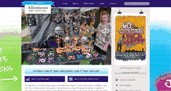Desktop Screenshot of allentownartfestival.com
