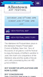 Mobile Screenshot of allentownartfestival.com